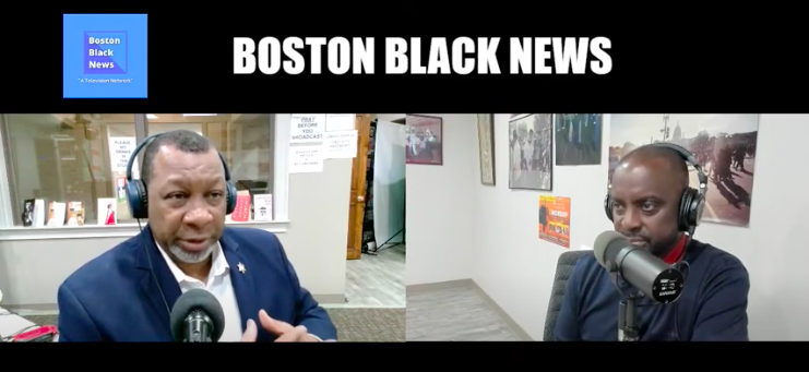 BOSTON BLACK NEWS RON BELL OF DUNK THE VOTE AND SUFFOLK COUNTY SHERIFF STEVEN W. TOMPKINS